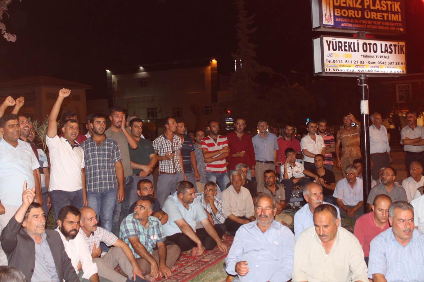Suruç’ta darbe nöbeti 26’ncı gününde devam etti